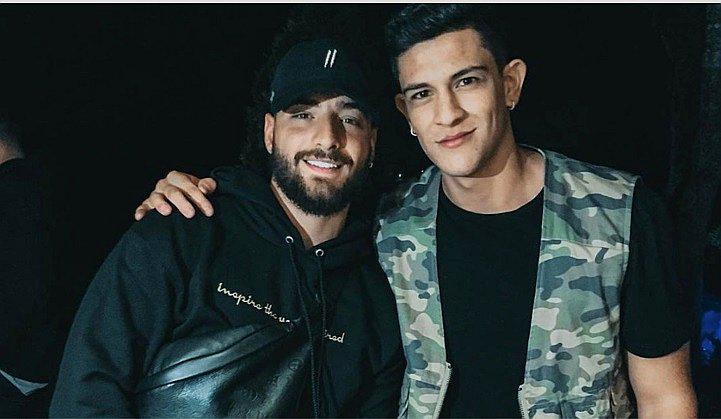 Emilio Jaime sorprende al posar junto a Maluma: "Gracias por la oportunidad de conocerte" 