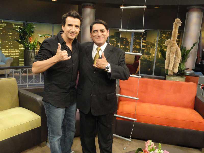 Cómicos Carlos Álvarez y Antonio Sanint tuvieron primer encuentro 