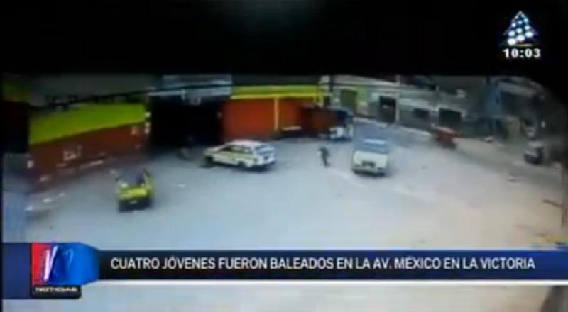 La Victoria: Un muerto deja balacera en plena vía pública