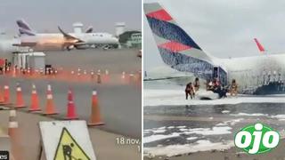 “¡Va a explotar!”: así fue el pánico que vivieron los pasajeros de avión Latam tras choque