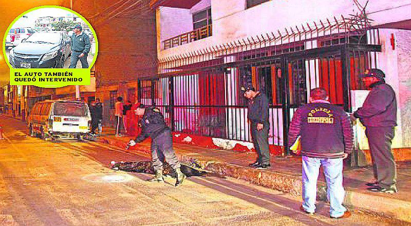 Callao: taxista se defiende de robo y abate a tiros a ladrón menor de edad 