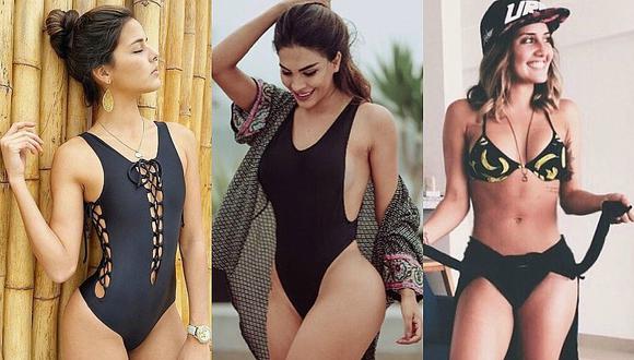 ¡Versus de bellezas! ¡Ximena Hoyos, Luciana Fuster y Stephanie Valenzuela con el mismo bikini!
