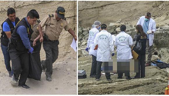 Chorrillos: hallan cuerpo de mujer con brutales golpes en la playa (FOTOS)