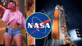 La peculiar respuesta de la NASA a Karol G cuando ella pide un cohete 
