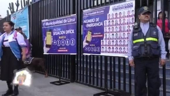 Publican afiches con rostros de violadores en puertas de colegios (VIDEO)