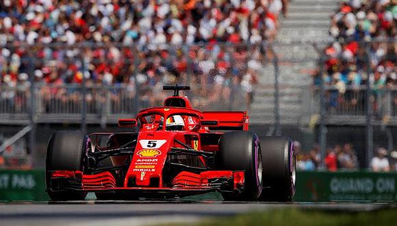 ​Fórmula 1: Vettel logra pole en Montreal y líder Hamilton sale cuarto