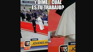 ​Papa Francisco y los memes que le hicieron los chilenos tras llegar a su país