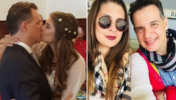 ​Omar Chehade tuvo romántica boda con Roxana, la hija de Alfredo González (FOTOS)