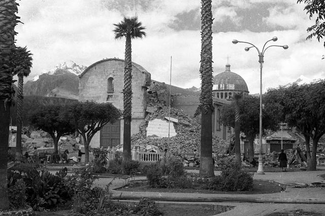 Terremoto de 1970. (Foto GEC Archivo Histórico)
