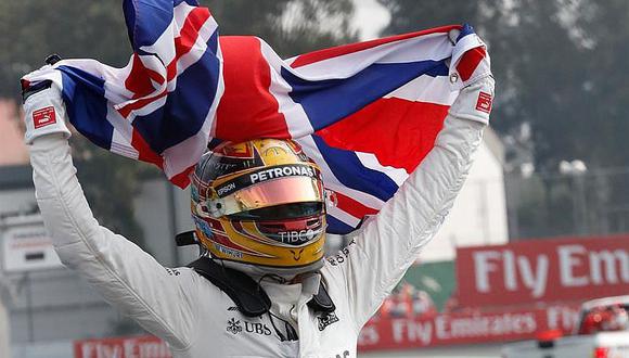 ​Fórmula 1: Lewis Hamilton consigue su cuarto título e iguala a Prost y Vettel 