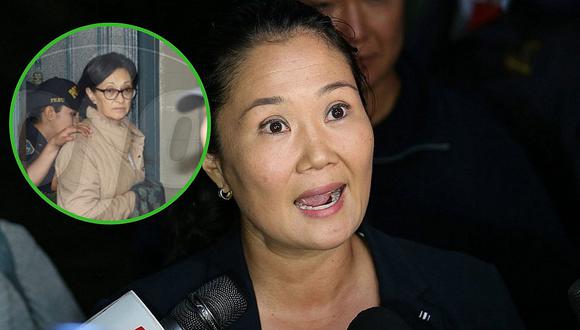 Keiko Fujimori pide que cambien a Ana Herz de Vega de área en el penal