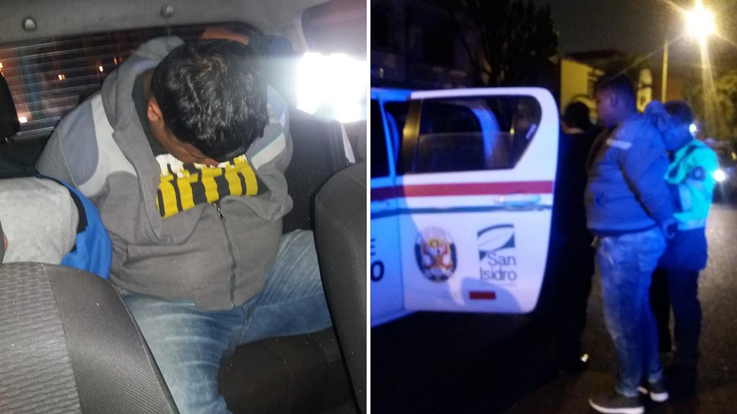 Presuntos delincuentes son detenidos tras intensa persecución en San Isidro