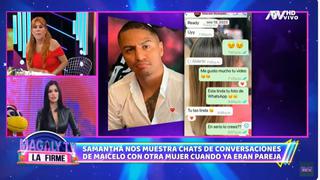 Samantha Batallanos revela conversaciones íntimas que tuvo Jonathan Maicelo con otra mujer: “estás linda” 