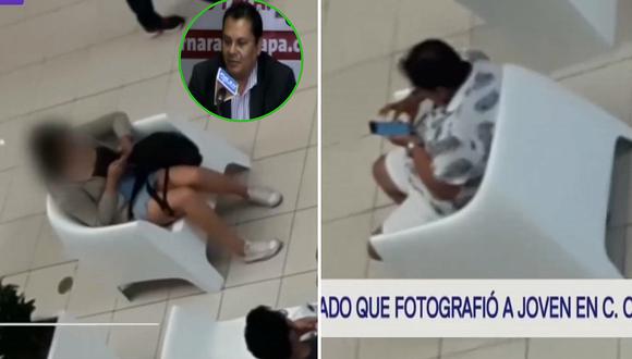 Liberan a exgerente municipal que fotografió a joven en centro comercial (VIDEO)