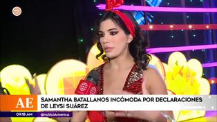 Samantha Batallanos está arrepentida de pasar la noche en depa con Maicelo: “fue un lapsus”