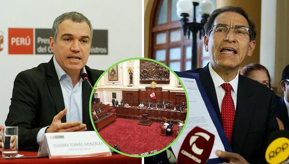 Martín Vizcarra y Salvador del Solar se pronuncian sobre la aprobación de confianza del Congreso