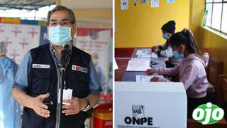 Óscar Ugarte: Miembros de mesa no podrán ser vacunados contra coronavirus antes de segunda vuelta
