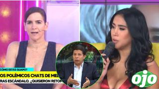 Gigi se burla de Melissa Paredes y la compara con Pedro Castillo: “Estás igual o peor que el presidente”