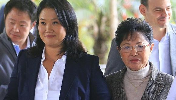 Keiko Fujimori señaló que su madre, Susana Higuchi, sufrió problemas respiratorios. (Foto: GEC)