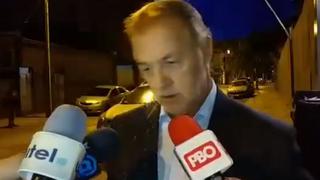 Jorge Muñoz: menor le tiró agua al alcalde de Lima y le reclama pasaje escolar│VIDEO