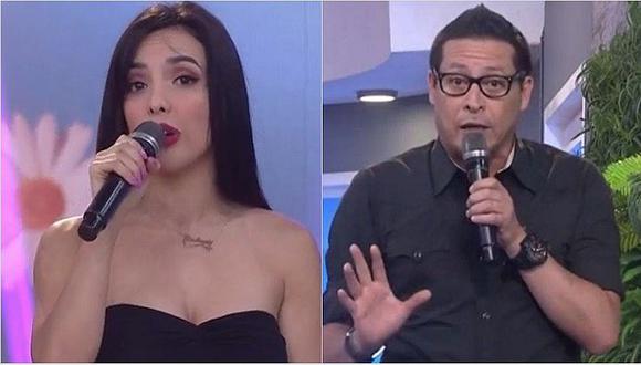 Rosángela Espinoza y "Carloncho" protagonizan fuerte discusión en vivo (VÍDEO)