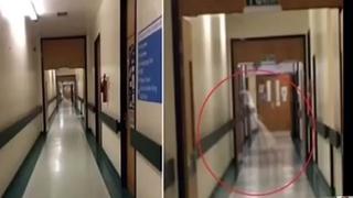 Las aterradoras imágenes que captan las cámaras de seguridad en los hospitales (VIDEO)