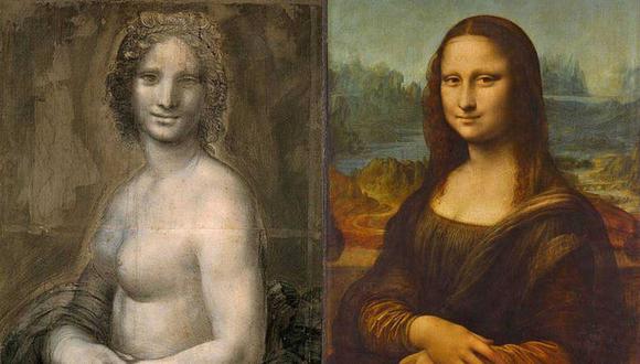 ​Leonardo da Vinci desnudó a la Gioconda, luego de su famosa obra