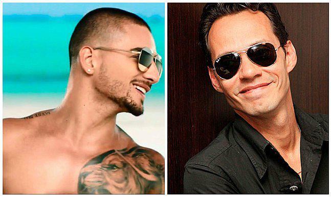 Marc Anthony y Maluma: este es el beso que está dando de qué hablar (FOTO)