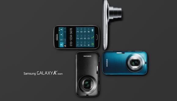 Samsung lanza el Galaxy K Zoom con cámara de muy alta calidad 