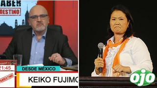 Beto Ortiz ‘trolea’ a Keiko Fujimori: “¿Quién perdió más elecciones, Lourdes o tú?”