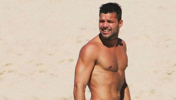 Ricky Martin aparece desnudo en hotel de Las Vegas