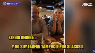 La reacción de Yahaira Plasencia cuando Sergio George mencionó a Jefferson Farfán en plena transmisión en VIVO