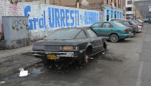 La Victoria: Aprueban ordenanza que retirará vehículos abandonados de sus calles