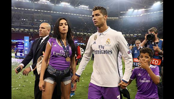 Georgina Rodríguez acompañó a Cristiano Ronaldo en la final de la Champions League. Aquí sus mejores fotos. (Foto: Getty Images)