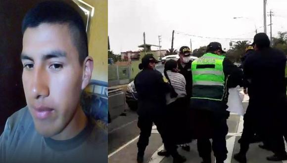 Tacna: Policías agreden violentamente a padres de soldado desaparecido Wilber Carcausto Uchiri, quienes llegaron a pedir explicaciones al frontis de la Tercera Brigada de Caballería.