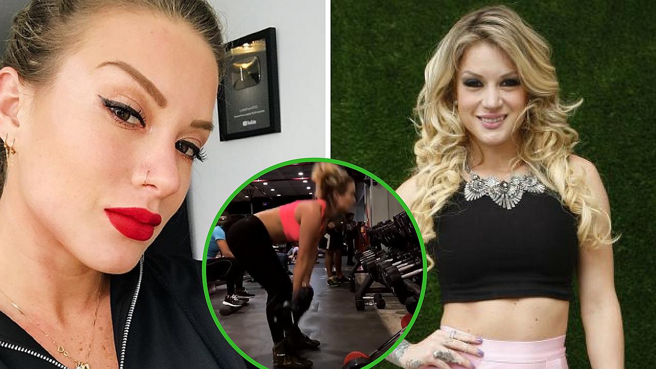 Leslie Shaw muestra parte del cuerpo que es natural y sin photoshop (FOTOS Y VIDEOS)