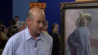 Hombre descubre que pintura que posee vale 1 millón de dólares y su reacción es increíble