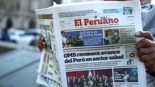 Diario El Peruano cierra y no se imprimirá más porque sus trabajadores se contagiaron de COVID-19 