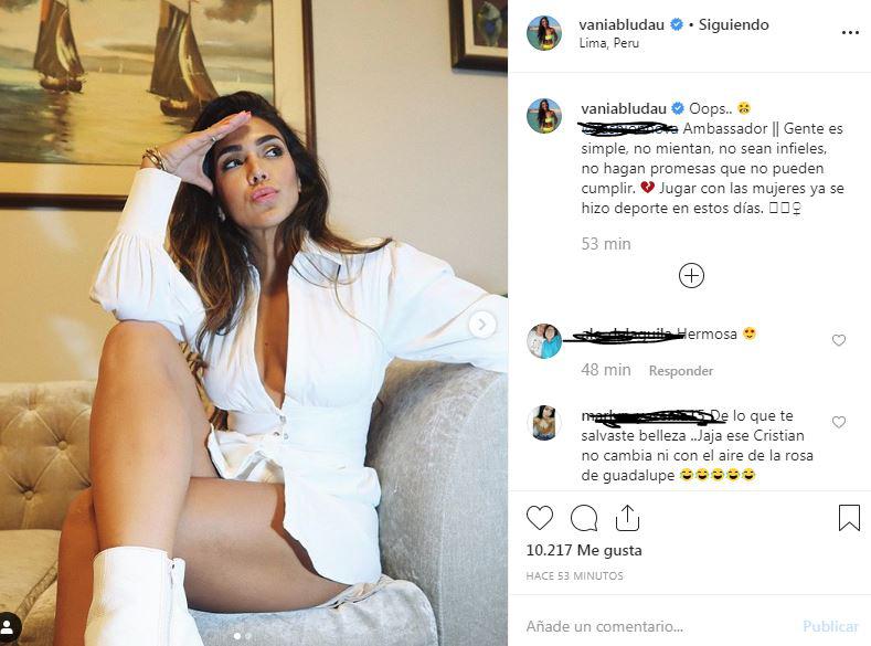 Instagram Vania Bludau | Magaly TV