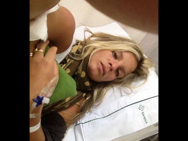 Alejandra Baigorria fue internada en clínica local por cuadro de estrés