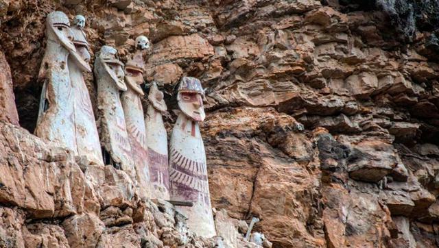 Los Sacórfacos de Carajía son perfectos para conocer de la cultura Chachapoyas.(Foto: turismo en amazonas)