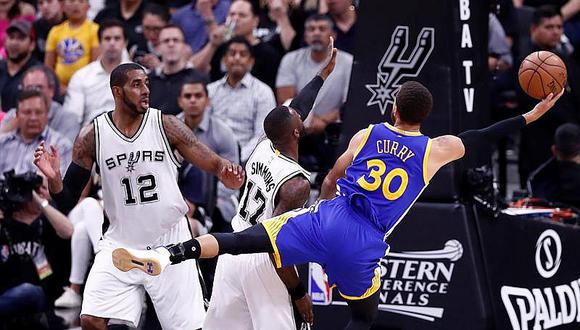 NBA: Warriors vencen 115-129 a los Spurs en San Antonio y son finalistas