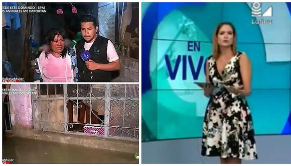 Lorena Álvarez: voz se le quiebra al informar lo que ocurre en Piura por la lluvia (VIDEO)