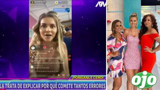 Brunella Horna explica por qué comete tantas ‘burradas’ en América Hoy: “Se me olvida todo y digo cualquier cosa”