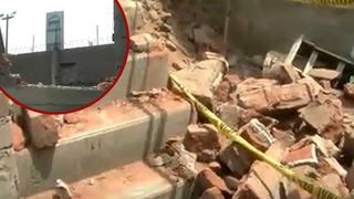 Huachipa: menor de seis años murió tras ser aplastado por pared de ladrillos | VIDEO 