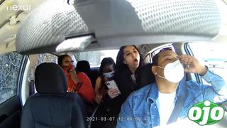Mujer tose y agrede a taxista que le pidió colocarse la mascarilla | VIDEO 