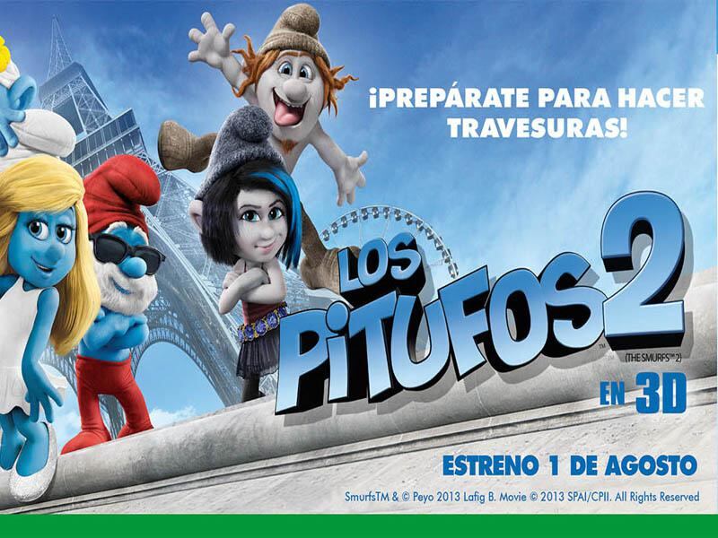 Entérate si eres uno de los ganadores de las entradas para ver 'Los Pitufos 2'