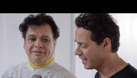 ¡De estreno! ¡Juan Gabriel sorprende cantando salsa junto a Marc Anthony! [VIDEO]