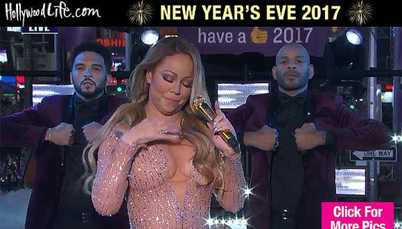Mariah Carey hace papelón ante multitud en concierto en Nueva York [VIDEO]