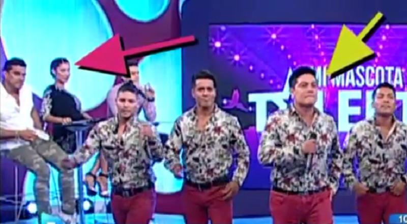 Christian Domínguez, Karla Tarazona  y Leonard León se vieron las caras [VIDEO]